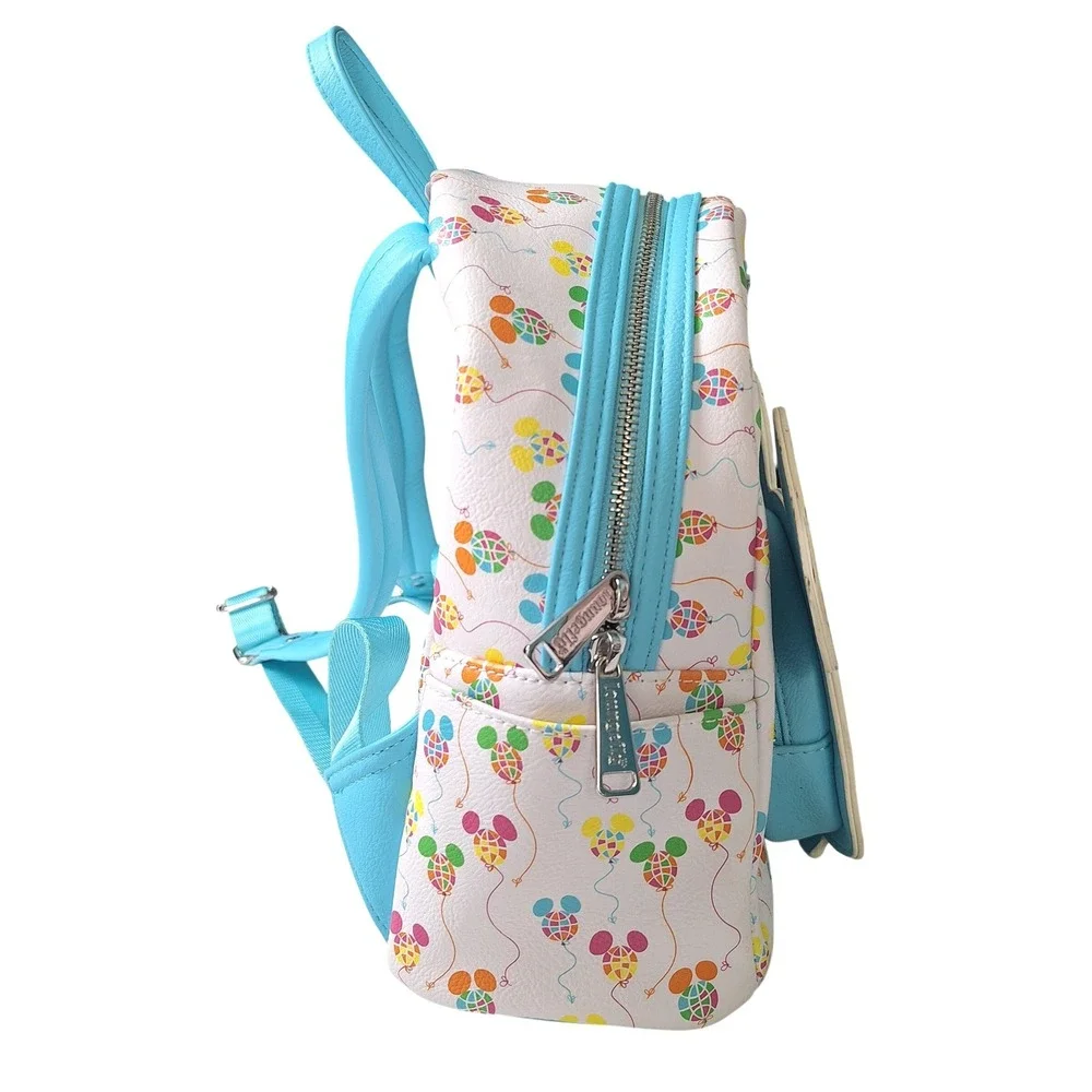Disney Parks Mini Backpack WDW 50th Anniversary‎ Retro Vault Balloons Loungefly